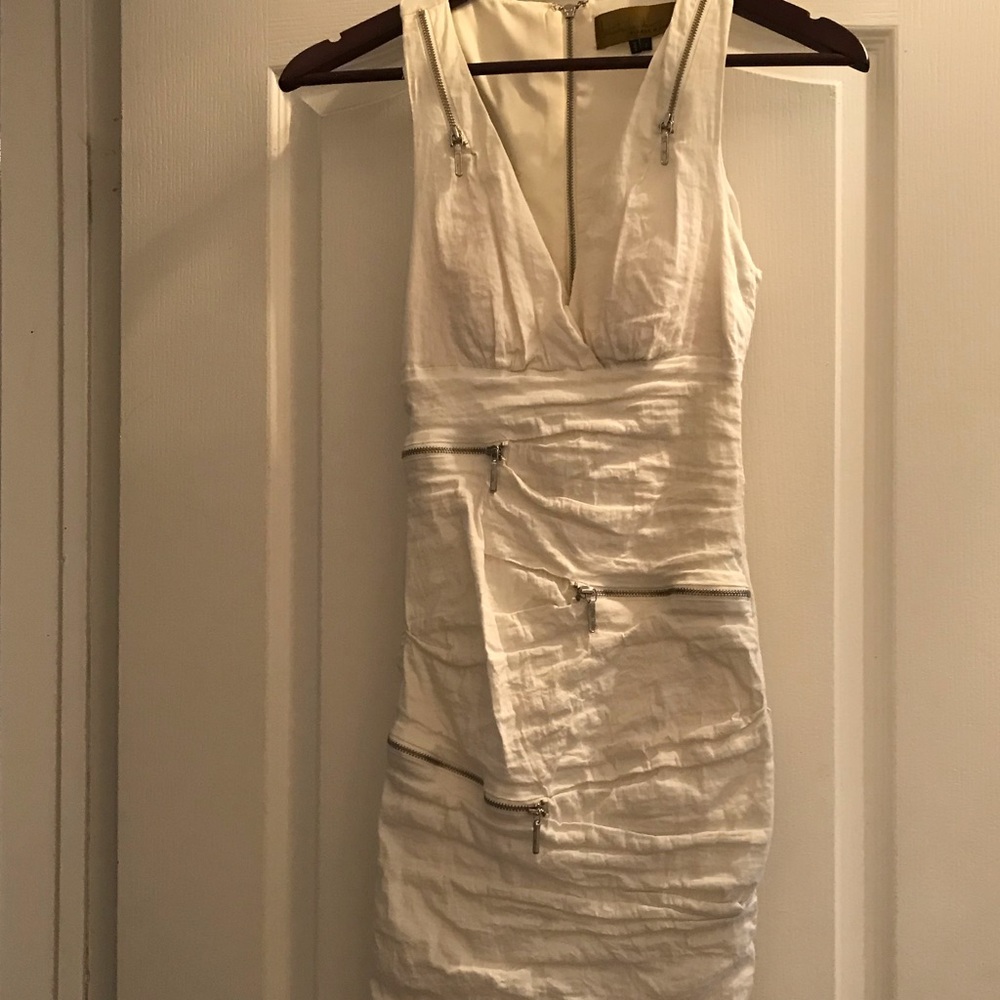 COPY - Nicole Miller off white dress